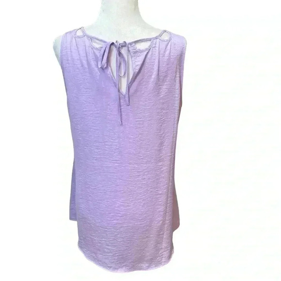 Cabi Cutout Top in Lavender Purple Size M - Picture 6 of 8
